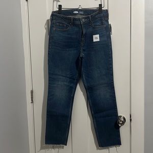 Old Navy Power Straight High Rise Jeans